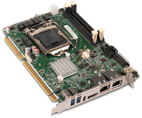 HPCIE-Q470 – плата половинного размера PICMG 1.3 компании IEI